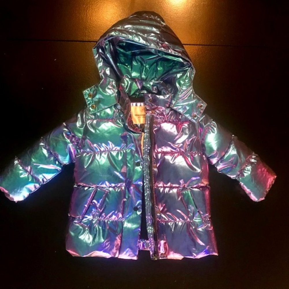 Girls 3T Winter Coat Jacket Purple Opal